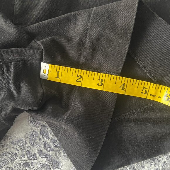 Frank and Oak Josephine High-Waisted Shorts in Black - Picture 9 of 10